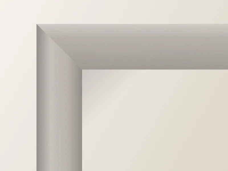 Corner joint of a WPC frame